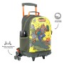 Mochila Escolar con Ruedas Totto MJ03BWM003-2310-4DJL Amarillo Gris