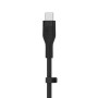 Câble USB-C vers Lightning Belkin CAA009BT1MBK Noir 1 m (1 Unité)