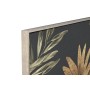 Cadre Home ESPRIT Noir Doré Palmiers Tropical 103 x 4,5 x 143 cm (2 Unités)