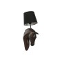 Lámpara de Pared Home ESPRIT Negro Marrón oscuro Colonial Caballo 220 V 18 x 21,5 x 50,5 cm (2 Unidades)