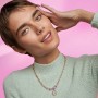 Perle de verre Femme Pandora PURPLE DOUBLE LINK