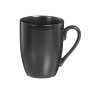 Juego de 6 Tazas Caison Yumei Negro Porcelana 350 ml 6 Unidades