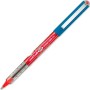 Boligrafo de tinta líquida Uni-Ball ROLLERBALL EYE OCEAN CARE 0,5 mm Rojo (12 Unidades)