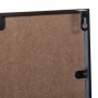 Horloge Murale Alexandra House Living Noir Fer Bois MDF 90 x 2 x 90 cm