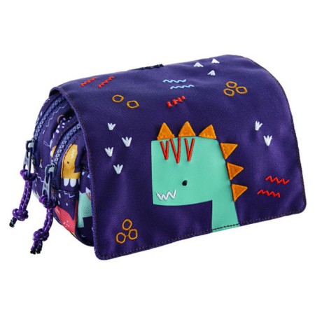 Trousse Fourre-Tout Double Miquelrius FUN DINO