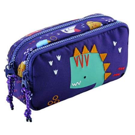 Trousse Fourre-Tout Double Miquelrius FUN DINO