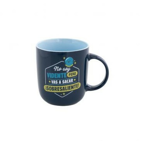 Tasse mug Mr. Wonderful NO SOY VIDENTE PERO VAS A SACAR ¡UN SOBRESALIENTE! Multicouleur Céramique 370 ml