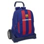 Mochila Escolar con Ruedas F.C. Barcelona 24/25 Granate Azul marino 32 x 44 x 16 cm