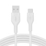 Cable USB-C a USB Belkin BOOST↑CHARGE Flex Blanco 2 m (1 unidad)