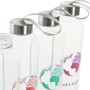 Bouteille en Verre DKD Home Decor Let`s Travel (600 ml) (4 pcs)