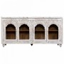 Buffet Alexandra House Living Crème Bois de manguier 43 x 204 x 101 cm