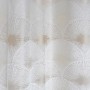 Rideau DKD Home Decor À anneaux Beige Polyester (140 x 140 x 270 cm)