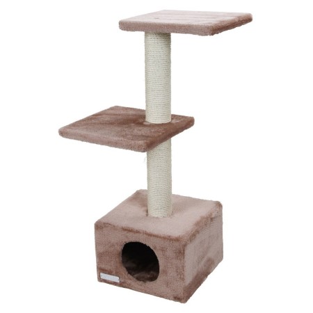 Grattoir pour Chats Kerbl Venus Sweet Noir 30 x 30 x 85 cm Sisal Arbre