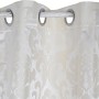 Rideau DKD Home Decor À anneaux Beige Polyester (140 x 140 x 270 cm)