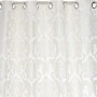 Rideau DKD Home Decor À anneaux Beige Polyester (140 x 140 x 270 cm)