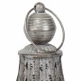 Portavelas Alexandra House Living Plata Metal Vidrio 31 x 44 x 31 cm