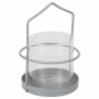 Bougeoir Alexandra House Living Argent Métal verre 31 x 44 x 31 cm