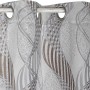 Rideau DKD Home Decor À anneaux Gris Polyester (140 x 140 x 270 cm)