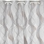 Rideau DKD Home Decor À anneaux Gris Polyester (140 x 140 x 270 cm)