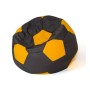 Puff GO GIFT Amarillo Negro Oxford Fútbol