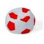 Puff GO GIFT Blanco Rojo Oxford Fútbol