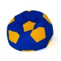 Puff GO GIFT Amarillo Azul Oxford Fútbol