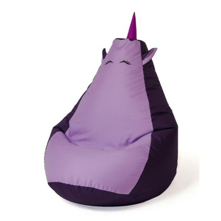 Pouf GO GIFT Violet Pourpre Oxford 105 x 80 cm