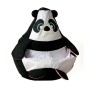 Puff GO GIFT Blanco Negro Oxford 105 x 80 cm