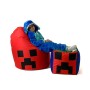 Puff GO GIFT Rojo Oxford minecraft