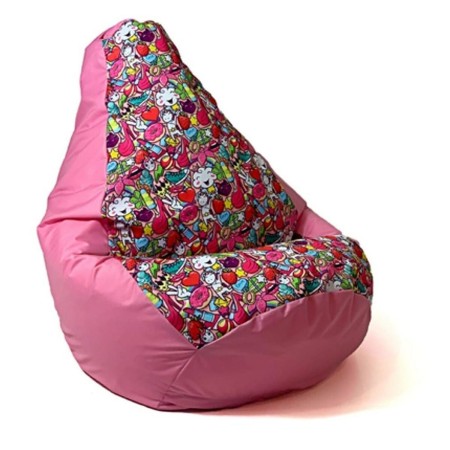 Pouf GO GIFT Rose 105 x 80 cm Poire