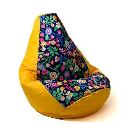 Puff GO GIFT Amarillo 130 x 90 cm Pera