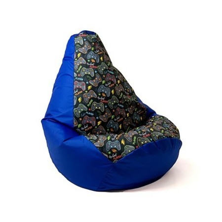 Pouf GO GIFT Bleu Oxford tejido antidesgarros 140 x 100 cm