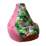 Pouf GO GIFT Rose 105 x 80 cm Poire