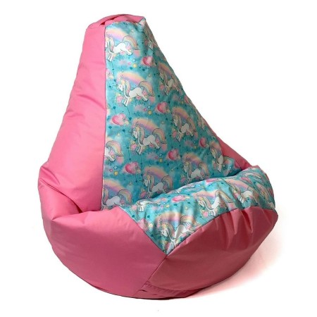 Pouf GO GIFT Rose 130 x 90 cm Poire