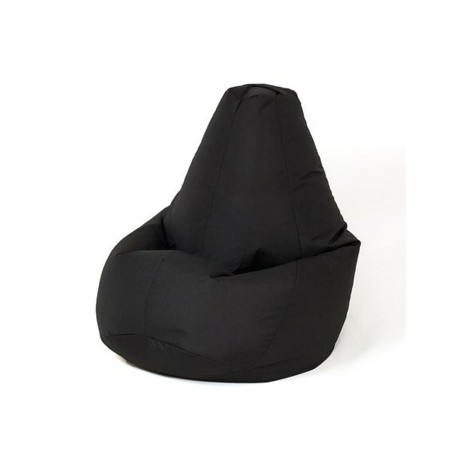 Pouf GO GIFT Noir 105 x 80 cm Poire