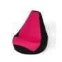 Pouf GO GIFT Noir Rose 105 x 80 cm Poire