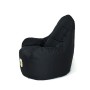 Pouf GO GIFT Noir Oxford tejido antidesgarros