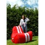 Pouf GO GIFT Blanc Rouge Oxford tejido antidesgarros 140 x 100 x 100 cm 140 x 100 cm