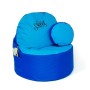 Pouf GO GIFT Bleu Oxford tejido antidesgarros 120 x 80 x 80 cm