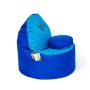 Pouf GO GIFT Bleu Oxford tejido antidesgarros 120 x 80 x 80 cm