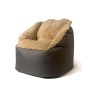 Pouf GO GIFT Bronze Oxford tejido antidesgarros