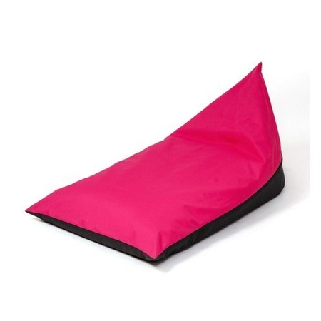 Puff GO GIFT Negro Rosa Oxford tejido antidesgarros