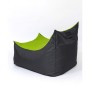 Pouf GO GIFT Noir Vert Oxford tejido antidesgarros