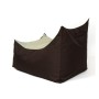 Pouf GO GIFT Crème Bronze Oxford tejido antidesgarros