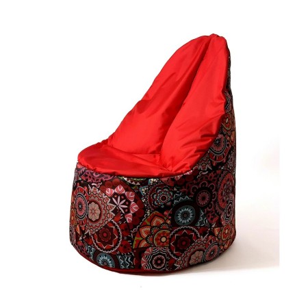 Pouf GO GIFT Rouge Oxford