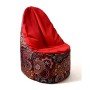 Pouf GO GIFT Rouge Oxford