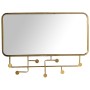 Perchero de Pared Alexandra House Living Dorado Metal 80 x 6,5 x 61 cm