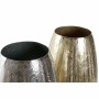 Vase DKD Home Decor Aluminium Argenté (2 pcs) (22 x 22 x 32 cm)