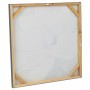 Cadre Alexandra House Living Nature Toile Bois d'épicéa 60 x 3 x 60 cm