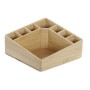 Organisateur DKD Home Decor Bambou (14 x 14 x 7 cm)